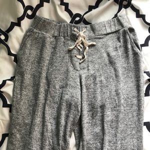 Grey joggers